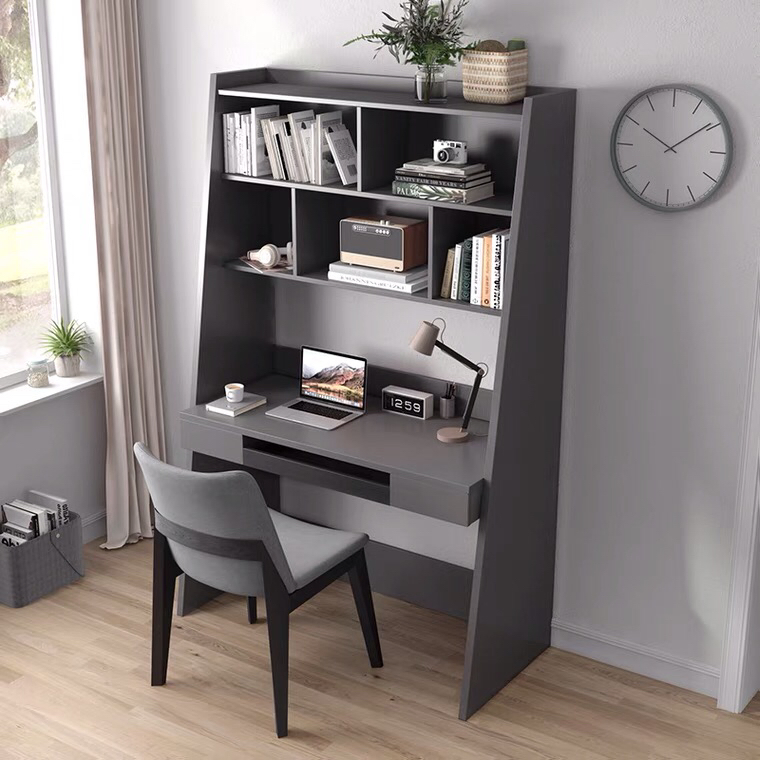 Modern Home Hotel Bedroom Furniture Storage Wooden Dressing Table Dresser with Mirror (UL-22NF0358)