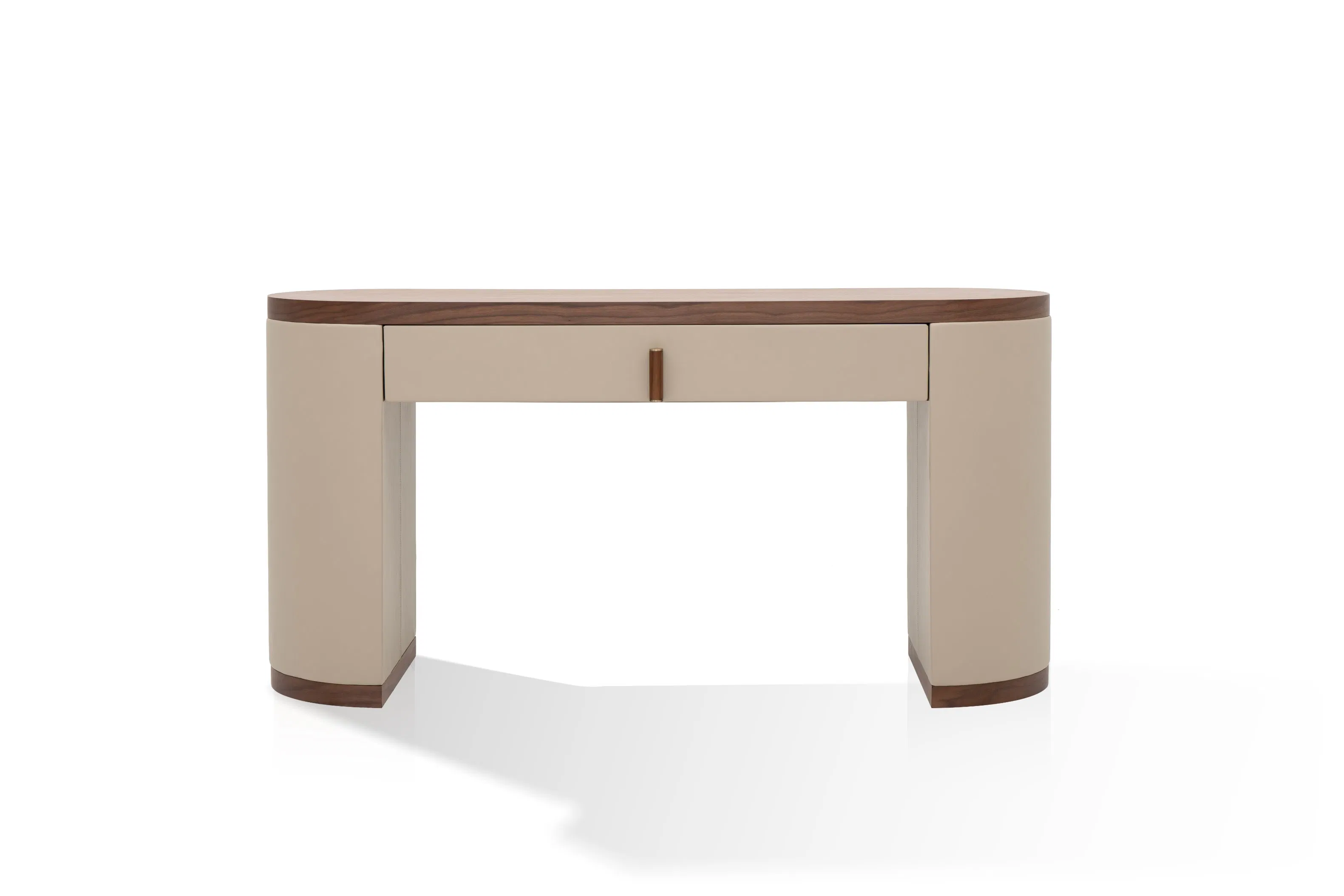 High Quality Hotel Modern Furniture Design Walnut Dressing Table Bedroom Makeup Wooden Dresser