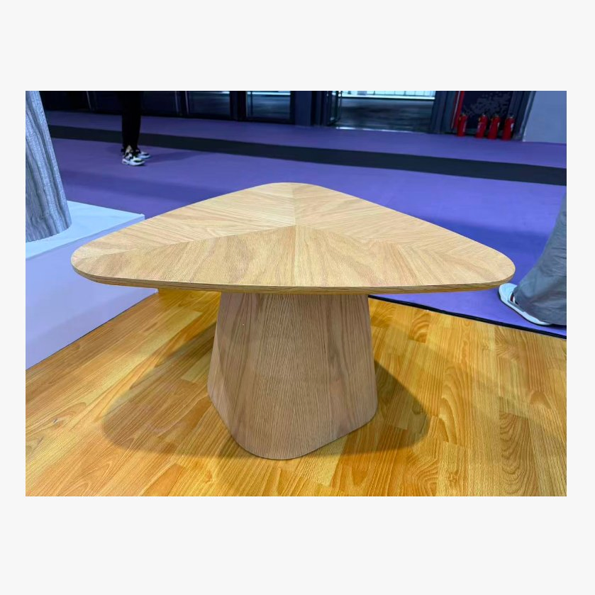 Set of 2 Coffee Table for Living Room Wooden Base Table Side Desk