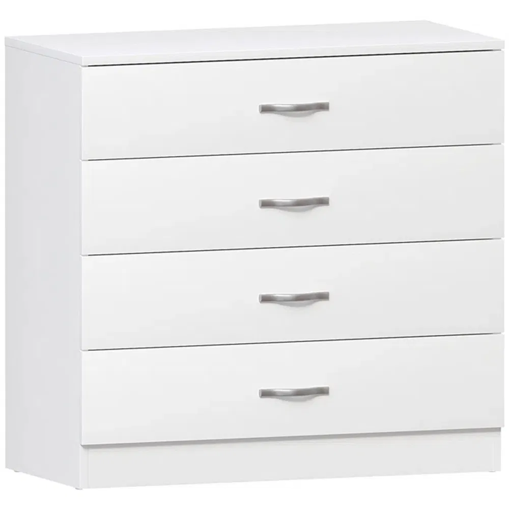 Wooden White Home Furniture Bedroom Storage Clothes Chest of Drawers
