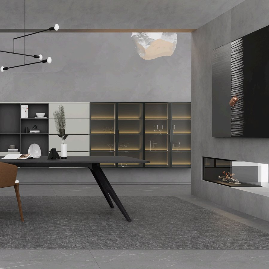 Contemporary Dining Room Sideboard with Stylish Storage Solutions