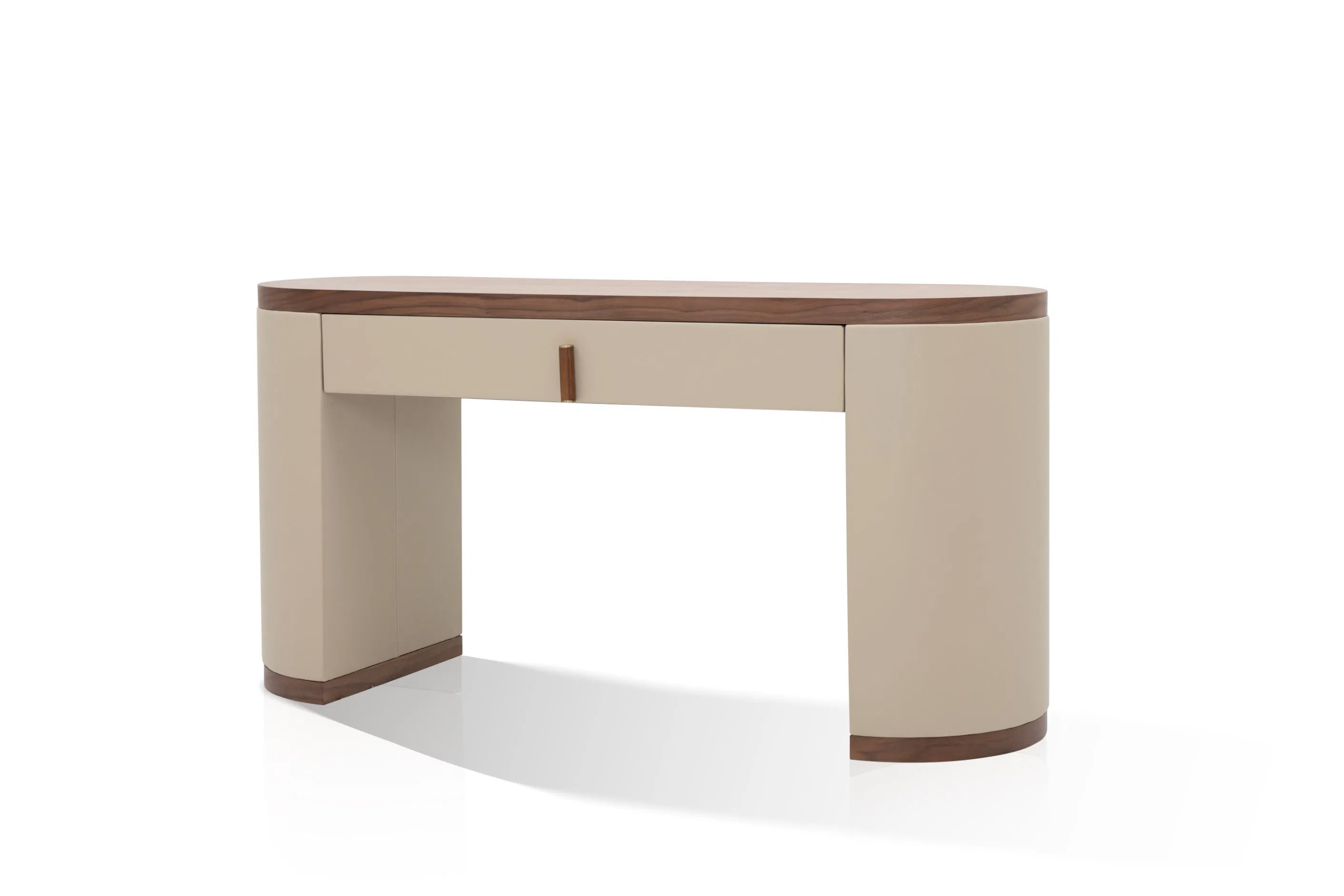High Quality Hotel Modern Furniture Design Walnut Dressing Table Bedroom Makeup Wooden Dresser