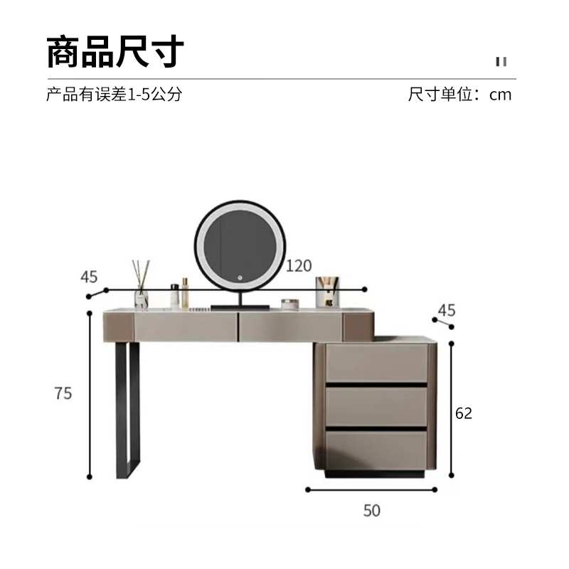 Wooden Modern Hotel Dressing Makeup Furniture Bedroom Dresser