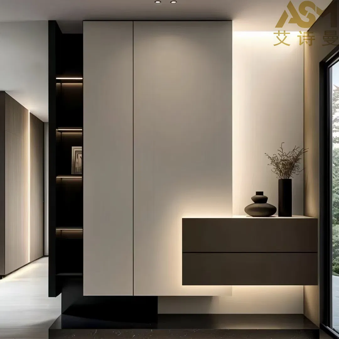 Hot Selling Modern Bedroom Furniture Design Home Wooden White Entryway Flip Shoe Cabinet