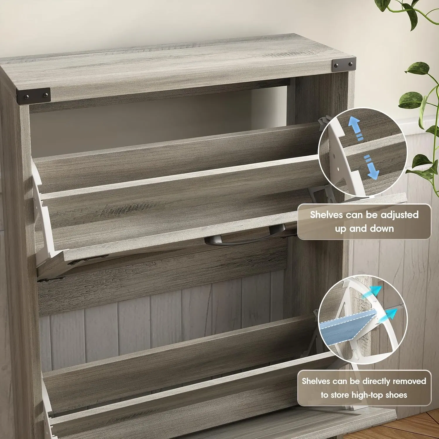 Shoe Cabinet Detail 6