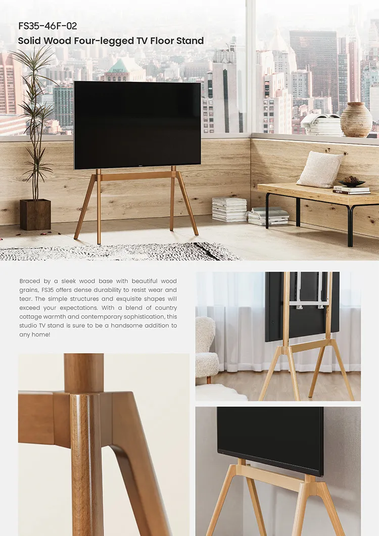 Studio TV Floor Stand View 2