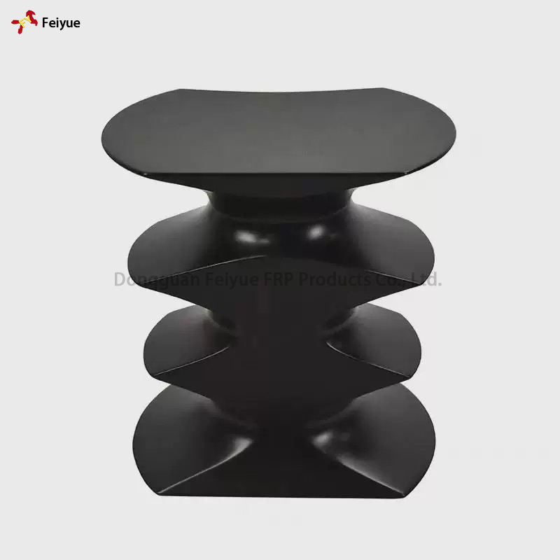 Customized High Quality Fiberglass Furniture Modern Living Room Side Table Hotel Coffee Table