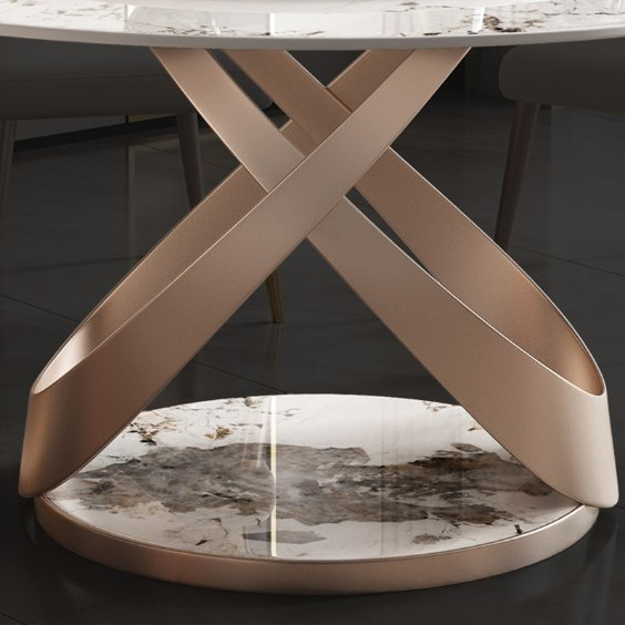 Wholesale Living Room Side Coffee Table Sintered Stone Dining Home Furniture Table Set