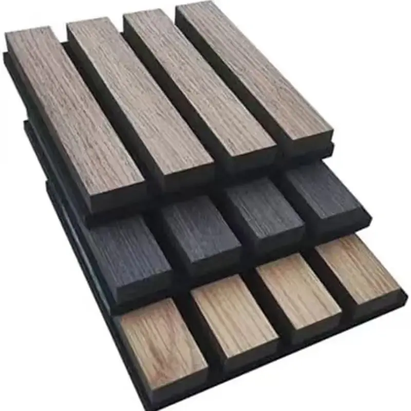 China Hot Sell Aku Panel Wooden Grooved Acoustic Panel for Interior Decoration Factories, Suppliers