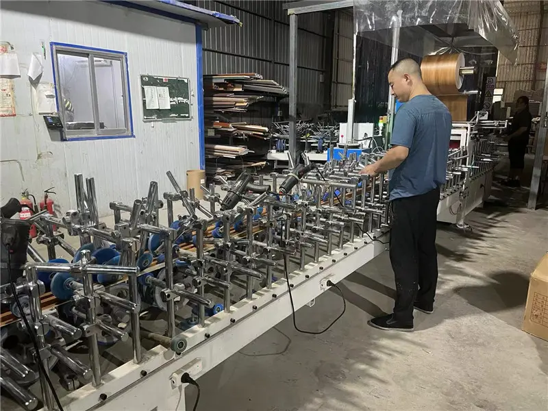 Qianbang WPC panel quality inspection process