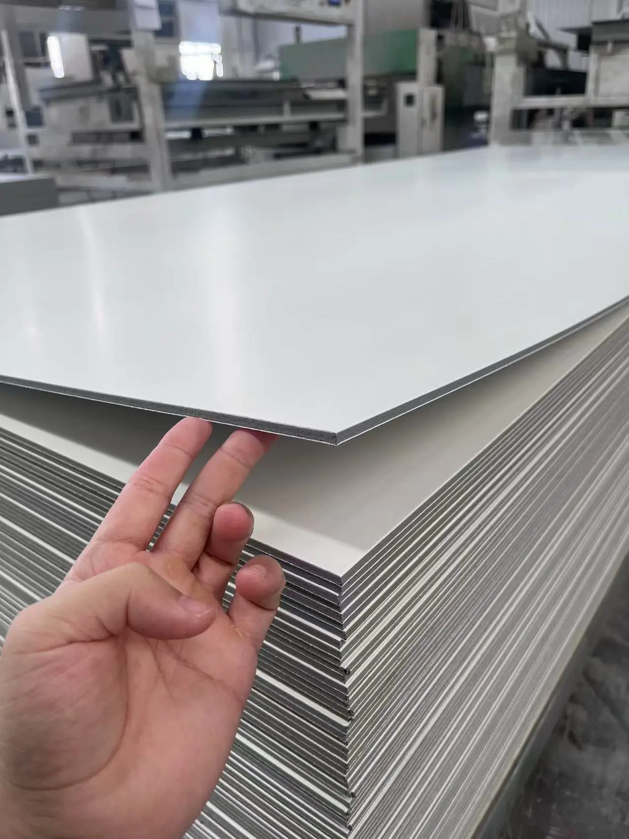 China Interior High Gloss White Bamboo Fiber Decorative Wall Panel Suppliers, Supplier