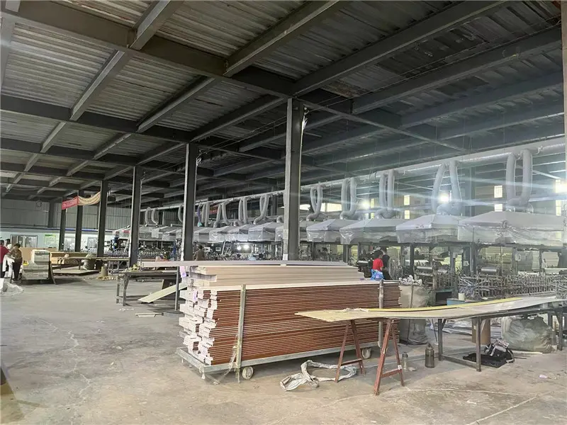 Qianbang eco-friendly wall panel product display