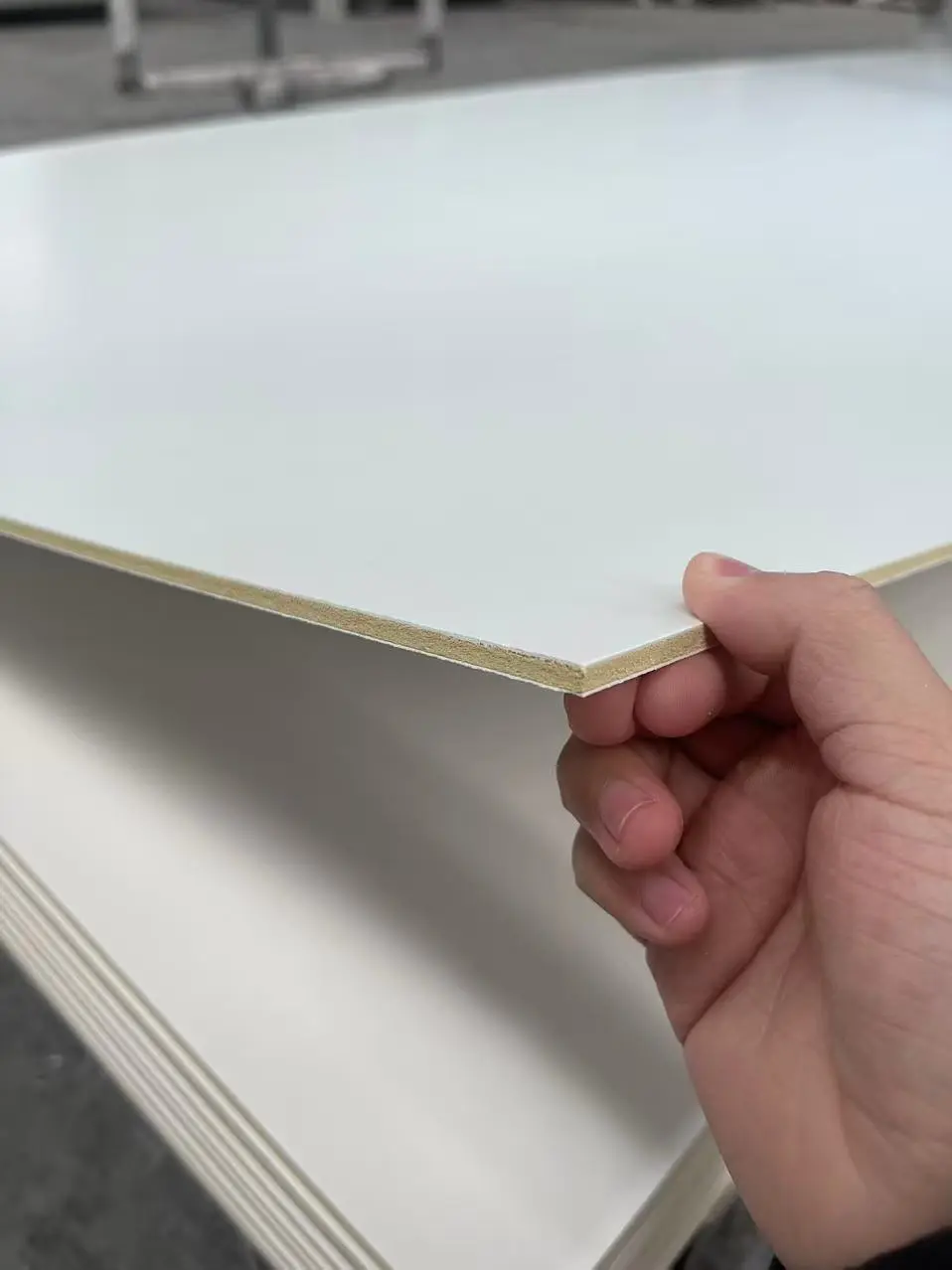 China Interior High Gloss White Bamboo Fiber Decorative Wall Panel Suppliers, Supplier