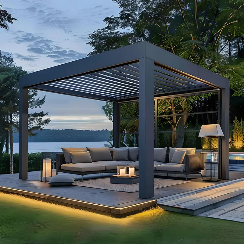Custom Aluminum Pavilion for Modern Outdoor Living Suppliers, Factories