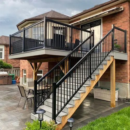 Custom Balcony/staircase aluminum handrail: light, strong and fade-resistant Suppliers, Factory