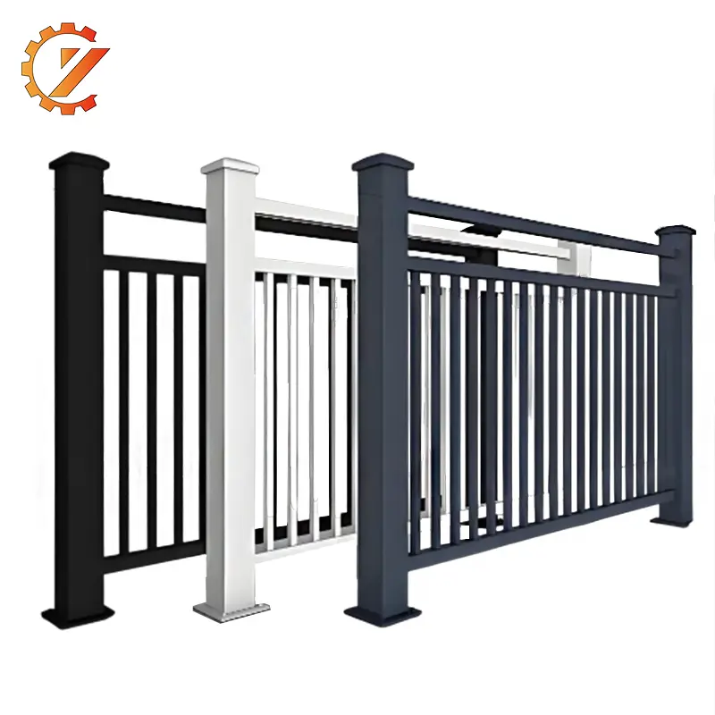 Custom Balcony/staircase aluminum handrail: light, strong and fade-resistant Suppliers, Factory