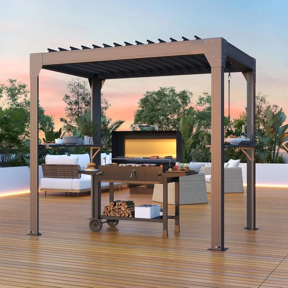 Custom Premium Aluminum Gazebo: Customizable Elegance for Your Outdoor Space Suppliers, Factories