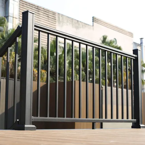 Custom Balcony/staircase aluminum handrail: light, strong and fade-resistant Suppliers, Factory