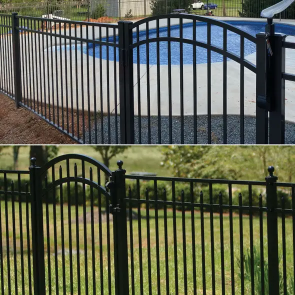 Custom High-Quality Aluminum Fence System: Durable, Aesthetic, and Suitable for Various Settings Manufacturers, Exporters