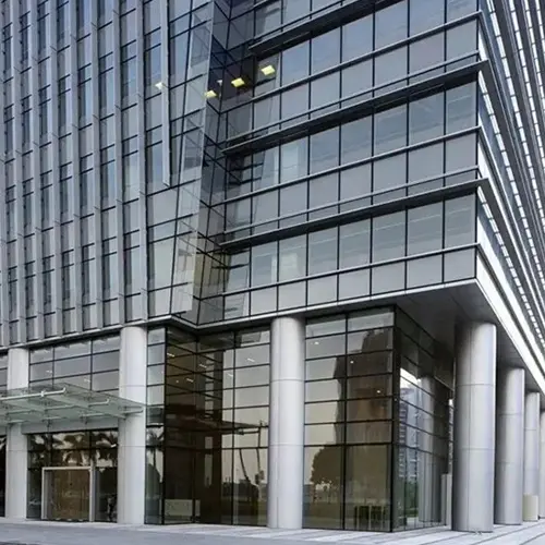 Custom Aluminum Curtain Wall Profile for Glass Wall Building Factory, Exporter