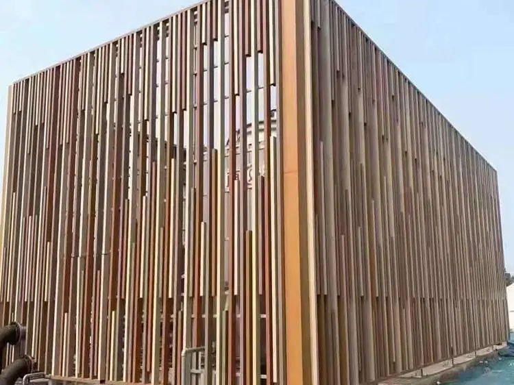 Architectural decorative aluminum case