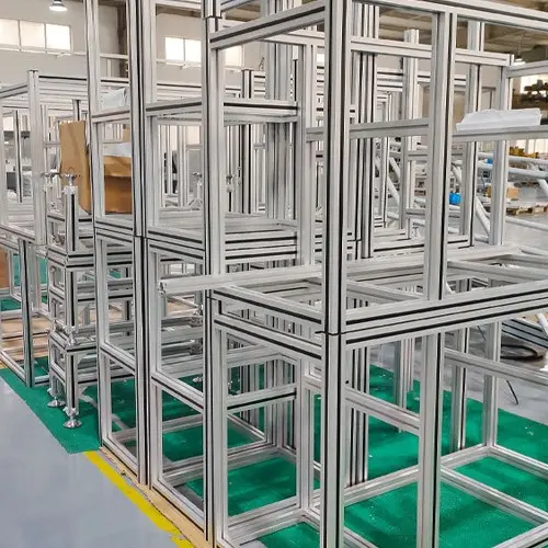 Custom Industrial Assembly Line Aluminium Profile -Extruded Aluminium Profile Aluminium Frame Manufacturer, Exporter