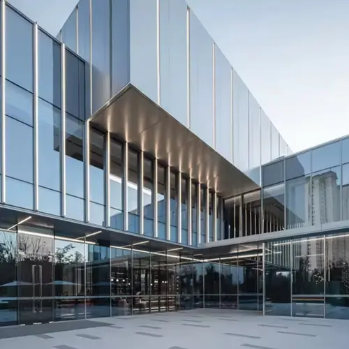 Custom Aluminum Curtain Wall Profile for Glass Wall Building Factory, Exporter