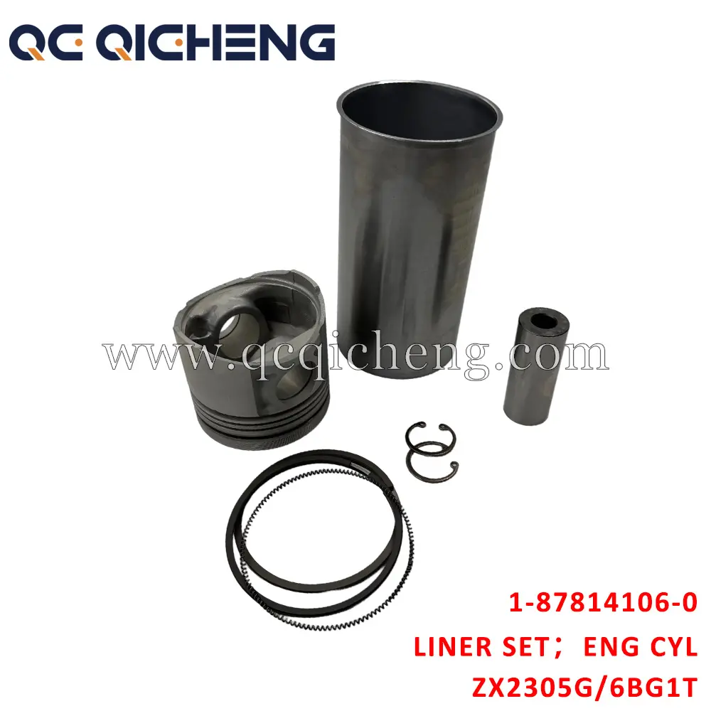 Wholesale 1-87814106-0 LINER SET ENG CYL For ISUZU ZX2305G 6BG1T Supplier, Pricelist