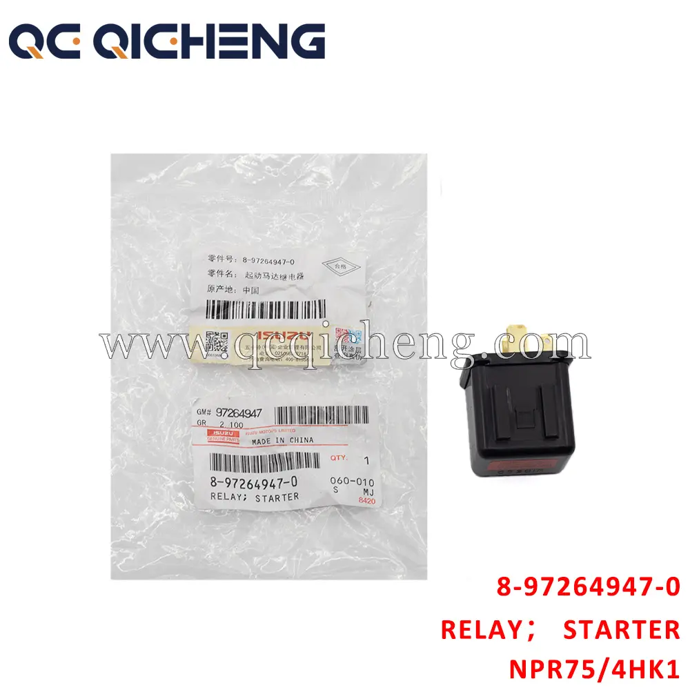 High-Quality 8-97264947-0  RELAY STARTER For ISUZU NPR75 4HK1 Supplier, Pricelist