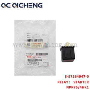 High-Quality 8-97264947-0 RELAY STARTER For ISUZU NPR75 4HK1 Supplier, Pricelist
