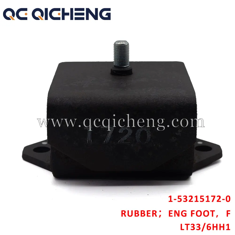 High-Quality 1-53215172-0 RUBBER ENG FOOT FRT For ISUZU LT33 6HH1 Suppliers, Quotes