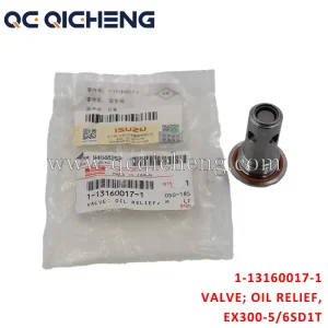 Wholesale 1-13160017-1 VALVE OIL RELIEF OIL COOLER For ISUZU EX300-5 6SD1T