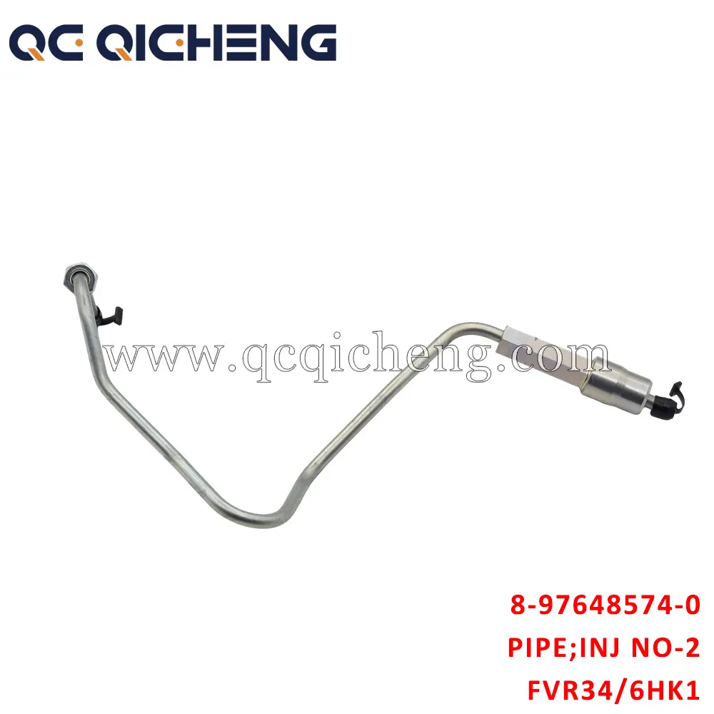 Wholesale 8-97648574-0 PIPE INJ NO 2 For ISUZU FVR34 6HK1 Supplier, Pricelist