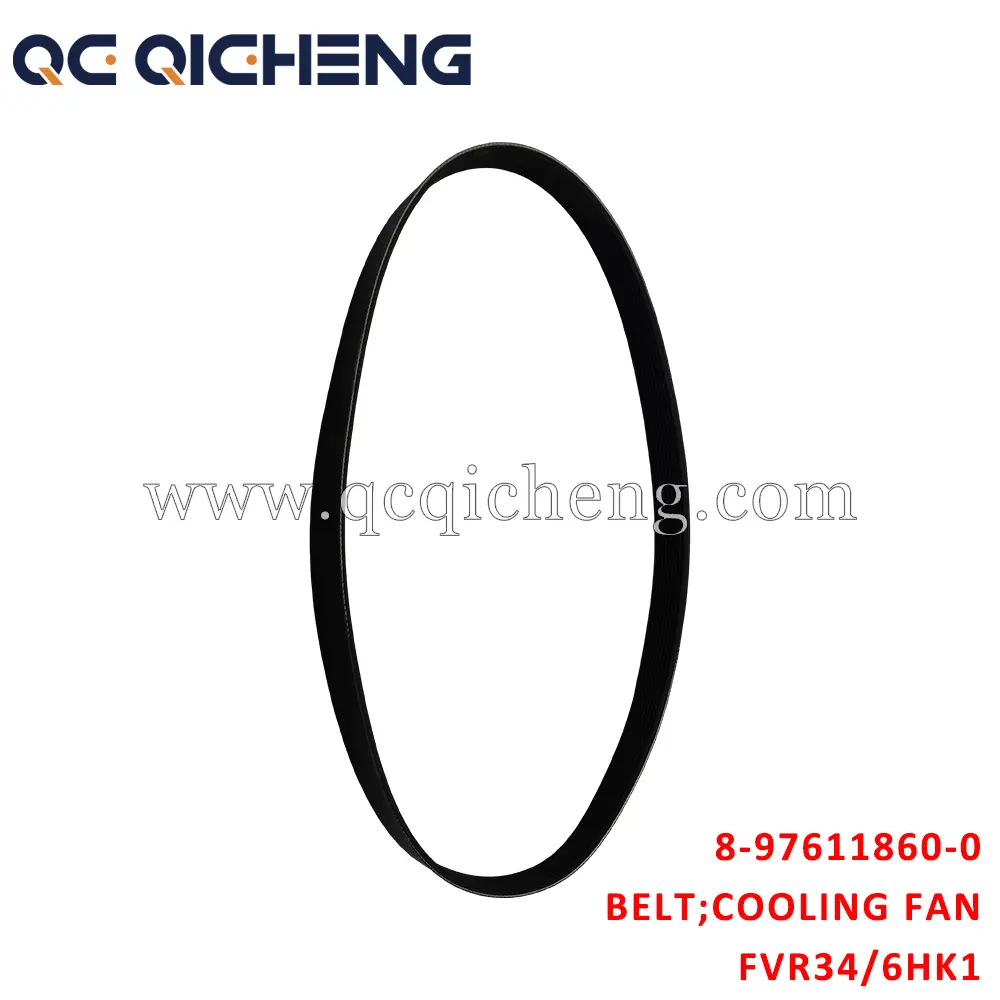 Wholesale 8-97611860-0 BELT COOLING FAN For ISUZU FVR34 6HK1 Suppliers, Pricelist