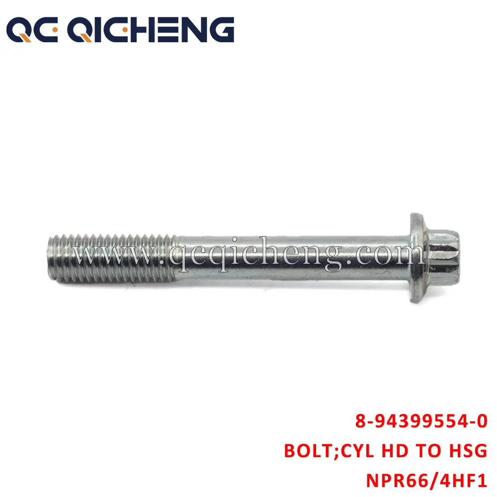 High-Quality 8-94399554-0 BOLT CYL HD TO HSG For  ISUZU NPR66 4HF1 4HK1 6HK1 Supplier, Quotes