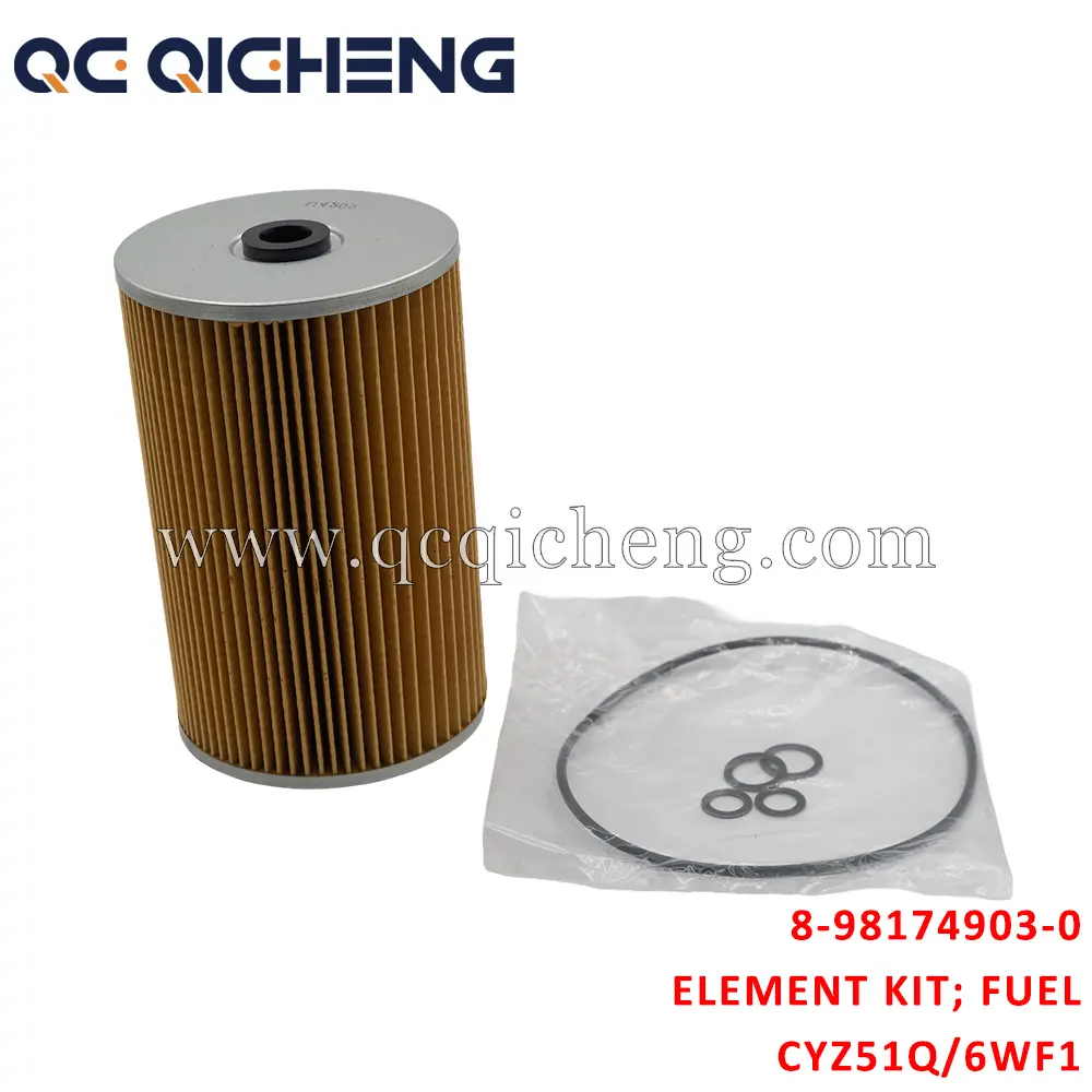 Wholesale 8-98174903-0 ELEMENT KIT FUEL FILTER For CYZ51Q 6WF1 Suppliers, Supplier