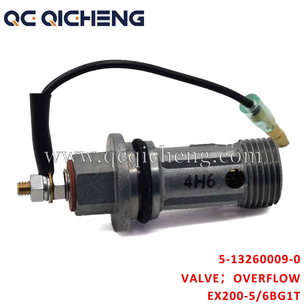 High-Quality 5-13260009-0 VALVE OVERFLOW for Isuzu EX200-5 6BG1T Suppliers, Supplier