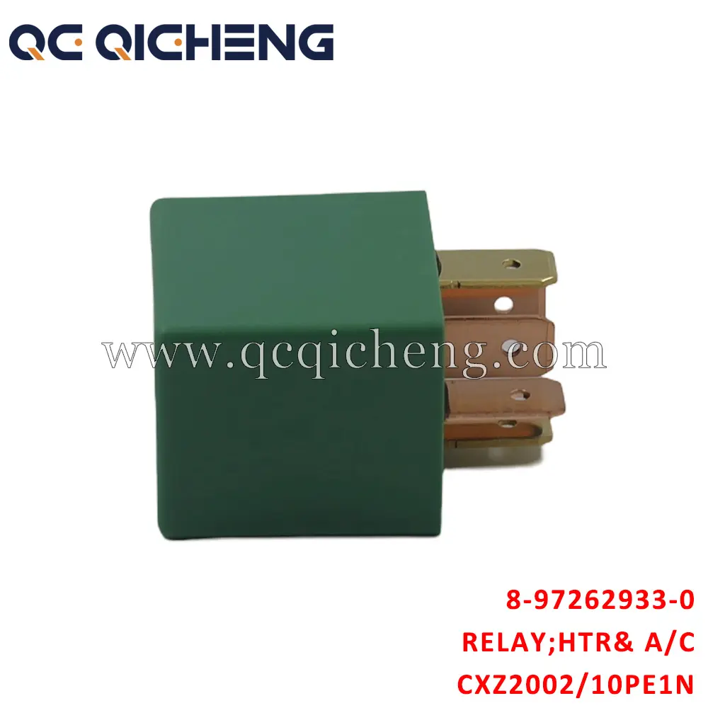 High-Quality 8-97262933-0RELAY HTR& A/C For ISUZU CXZ2002 10PE1N Suppliers, Pricelist