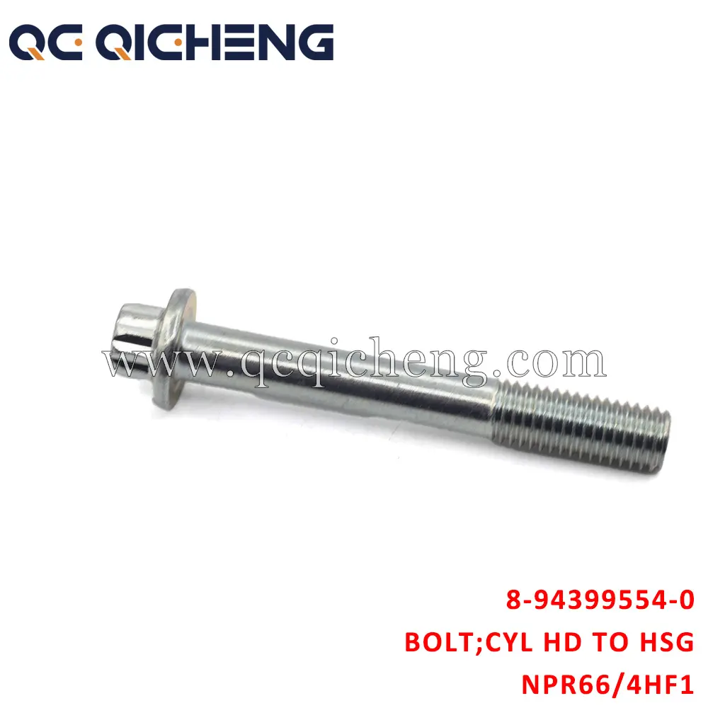High-Quality 8-94399554-0 BOLT CYL HD TO HSG For  ISUZU NPR66 4HF1 4HK1 6HK1 Supplier, Quotes