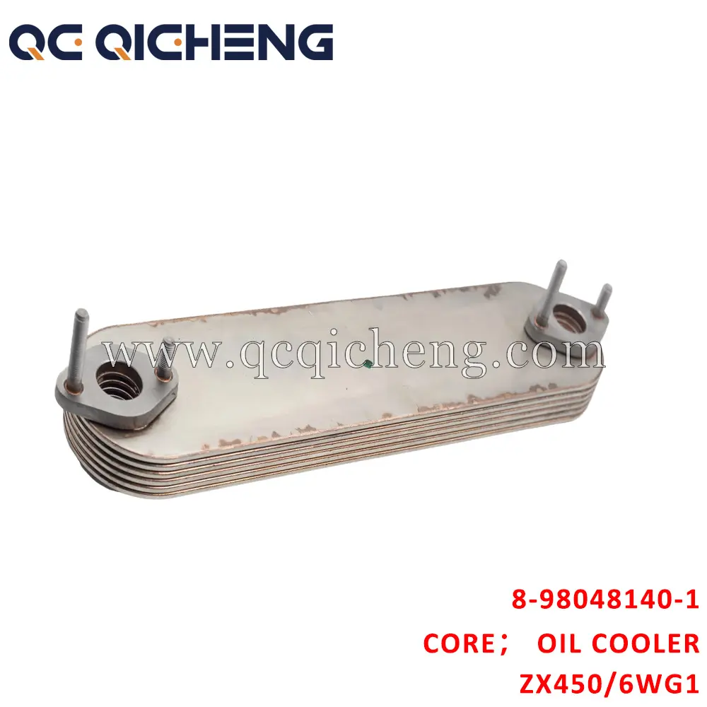 High-Quality 8-98048140-1 CORE OIL COOLER For ISUZU ZX450 6WG1 Supplier, Quotes