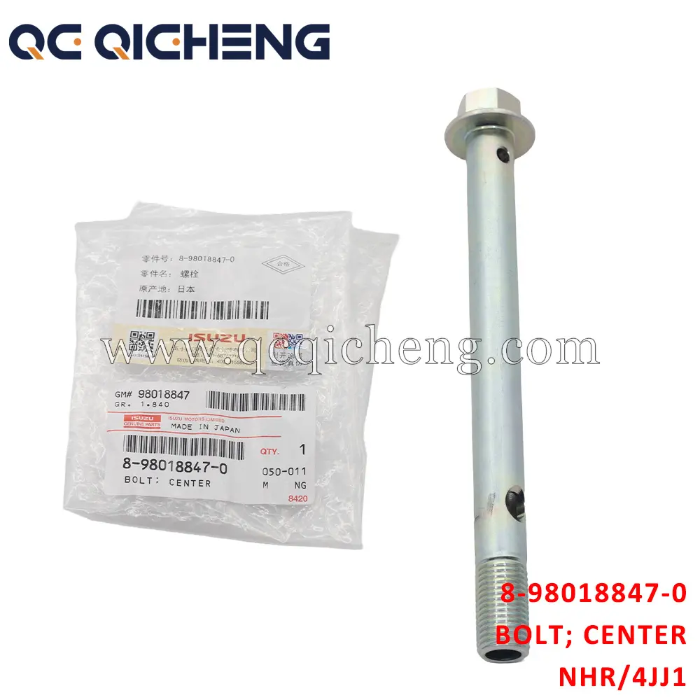 Wholesale 8-98018847-0 BOLT CENTER For ISUZU NHR 4JJ1 Supplier, Pricelist