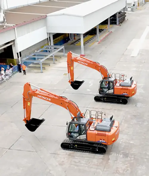 Hitachi Construction Machinery Happiness Day activity
