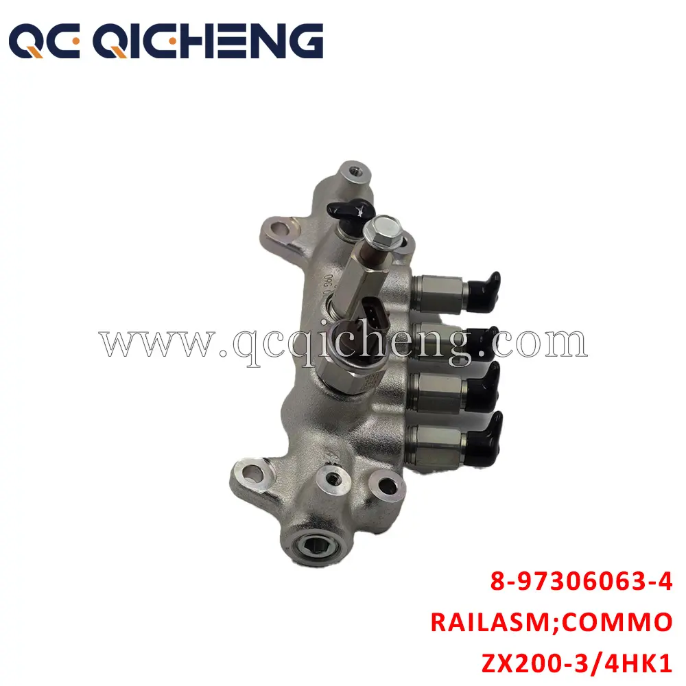 High-Quality 8-97306063-4 RAIL ASM COMMON For ISUZU ZX200-3 4HK1 Supplier, Pricelist