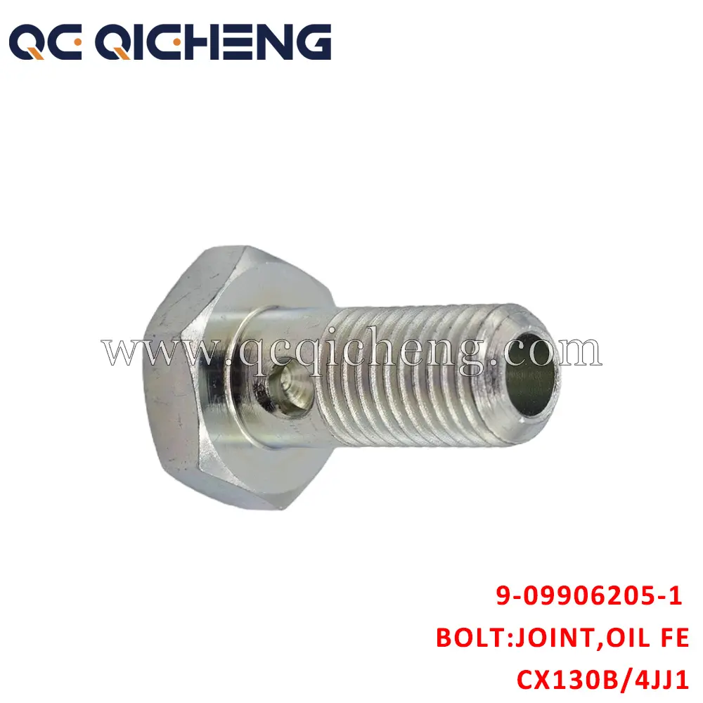 High-Quality 9-09906205-1 BOLT JOINT OIL FEED PIPE VAC PUMP For ISUZU CX130B 4JJ1 Supplier, Quotes