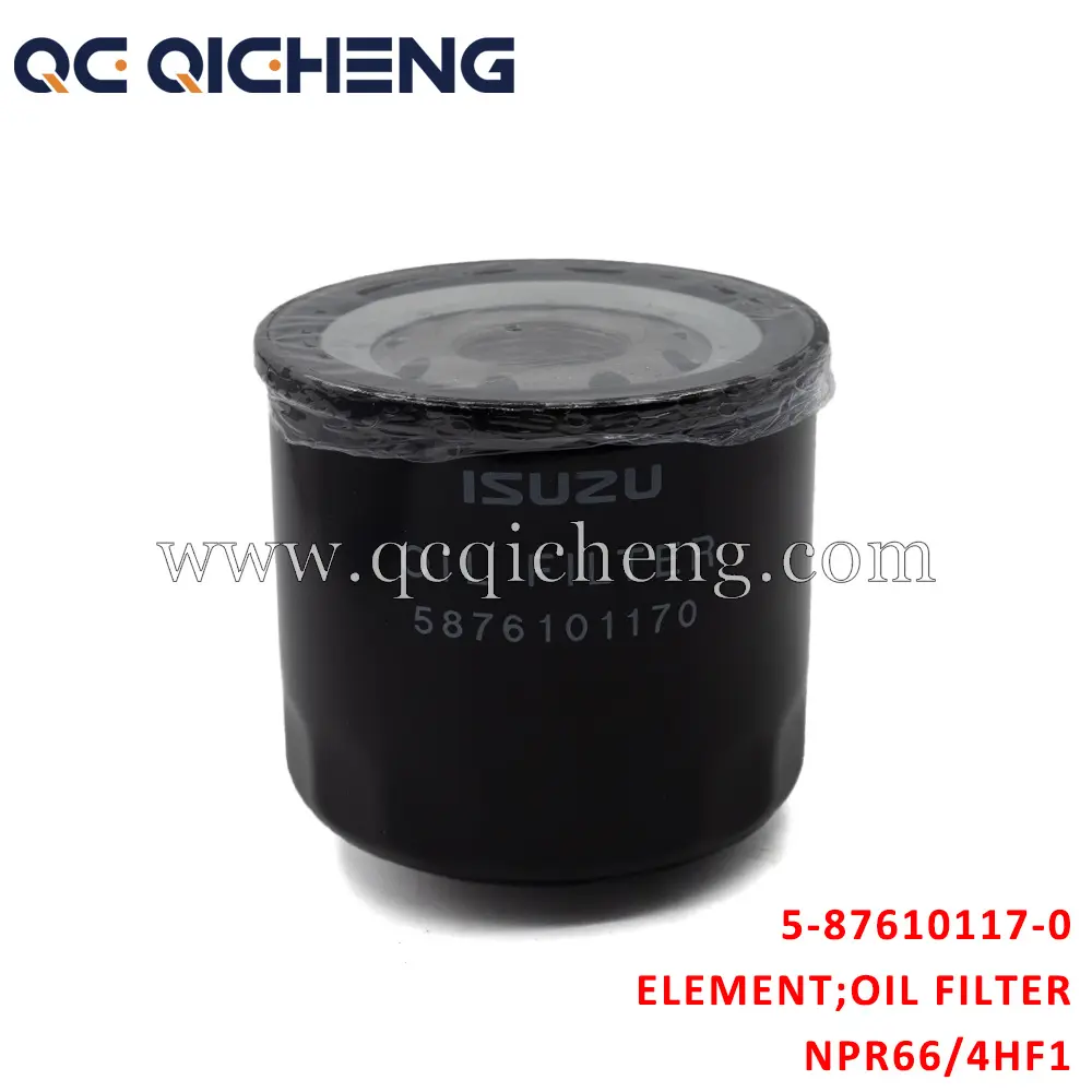 Wholesale 5-87610117-0 ELEMENT OIL FILTER For ISUZU NPR66 4HF1 Suppliers, Supplier
