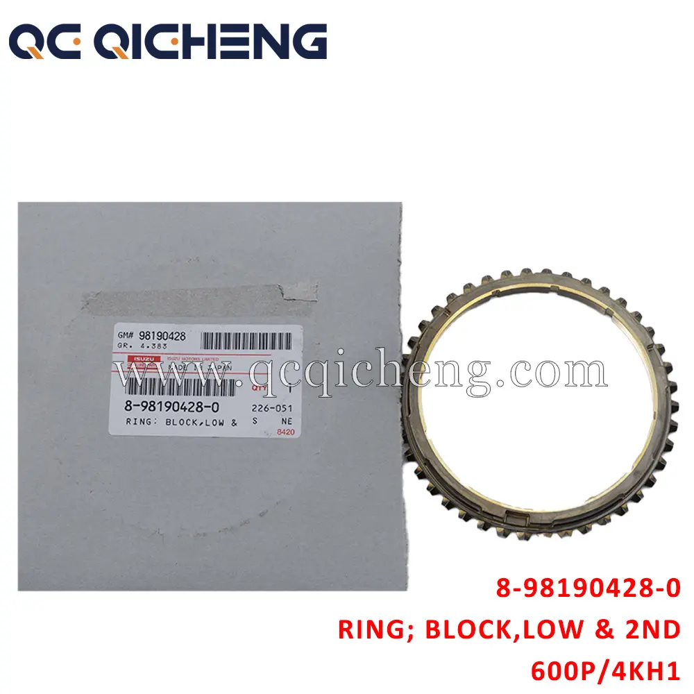 High-Quality 8-98190428-0 RING BLOCK LOW & 2ND For ISUZU 600P 4KH1 Suppliers, Quotes