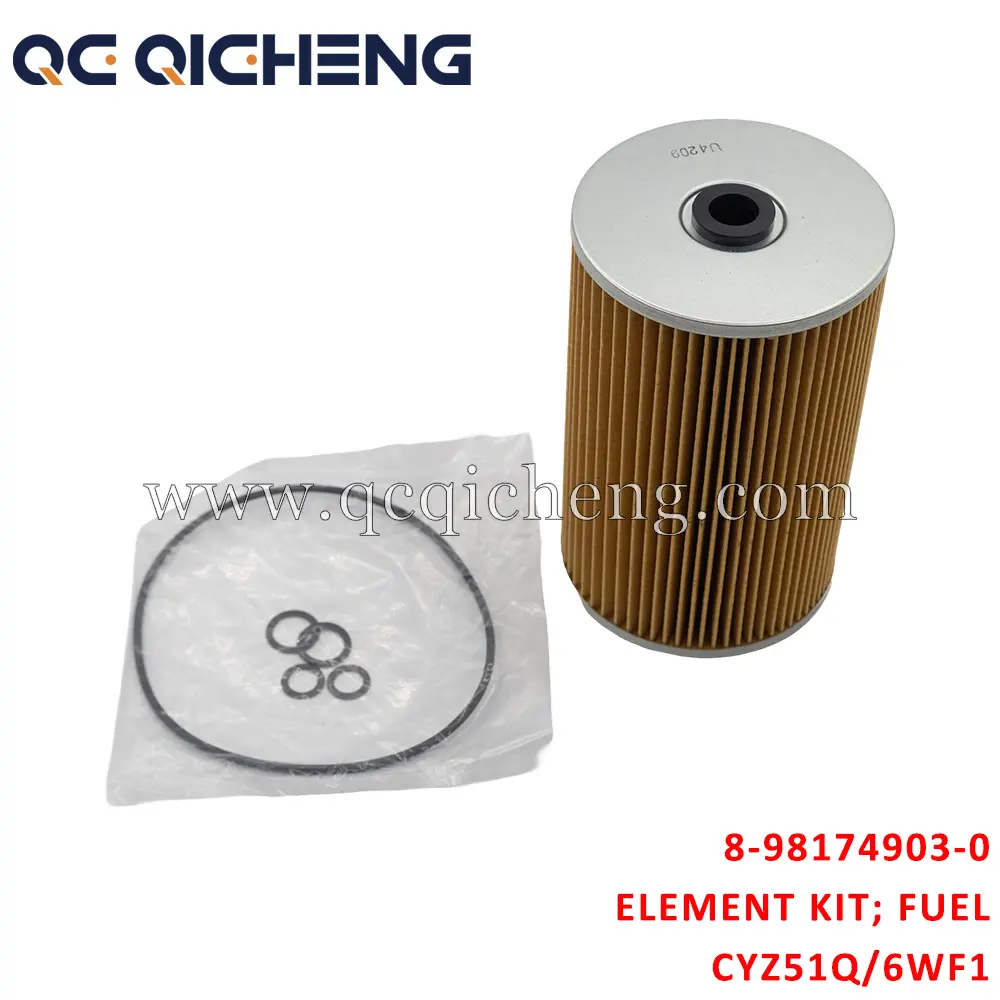 Wholesale 8-98174903-0 ELEMENT KIT FUEL FILTER For CYZ51Q 6WF1 Suppliers, Supplier