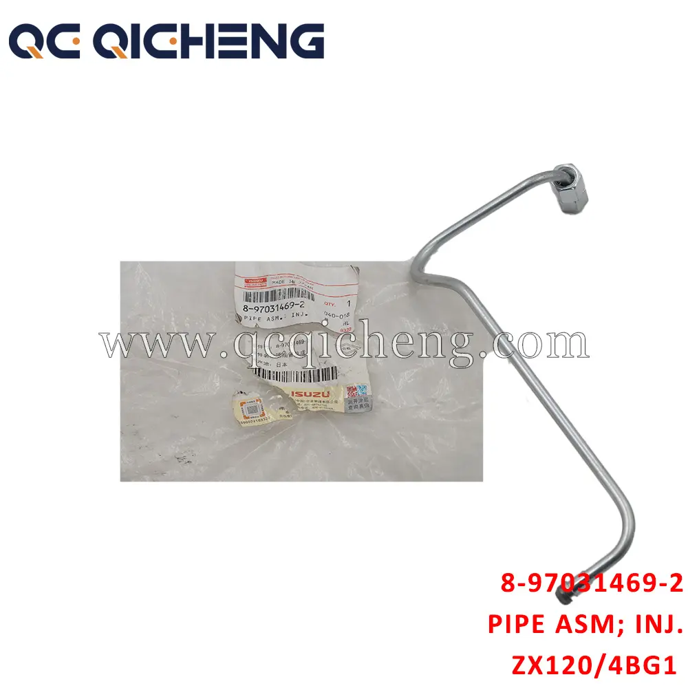 High-Quality 8-97031469-2 PIPE INJ NO 3 For ISUZU ZX120 4BG1 Supplier, Pricelist