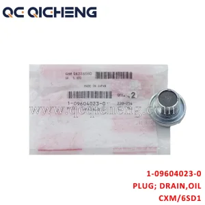 1-09604023-0 PLUG DRAIN OIL For ISUZU CXM 6SD1