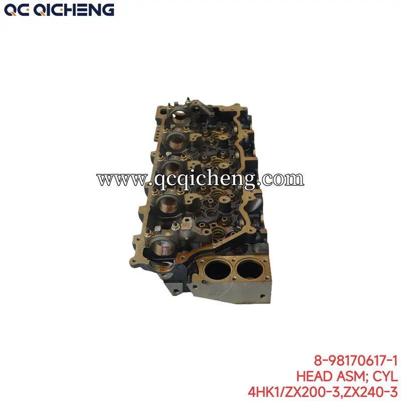 Wholesale 8-98170617-1 8981706171 Cylinder Head for Isuzu  4HK1 ZX200-3 ZX240-3 Suppliers, Pricelist